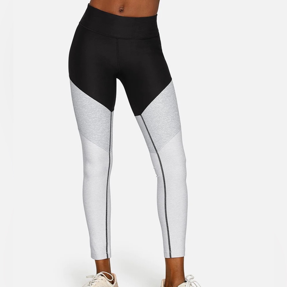 Outdoor Voices Springs 7/8 Legging - Black/Grey
